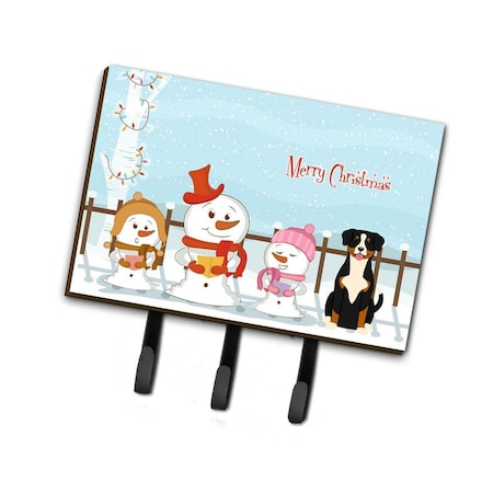Carolines Treasures Merry Christmas Carolers Entlebucher Leash or Key Holder BB2369TH68